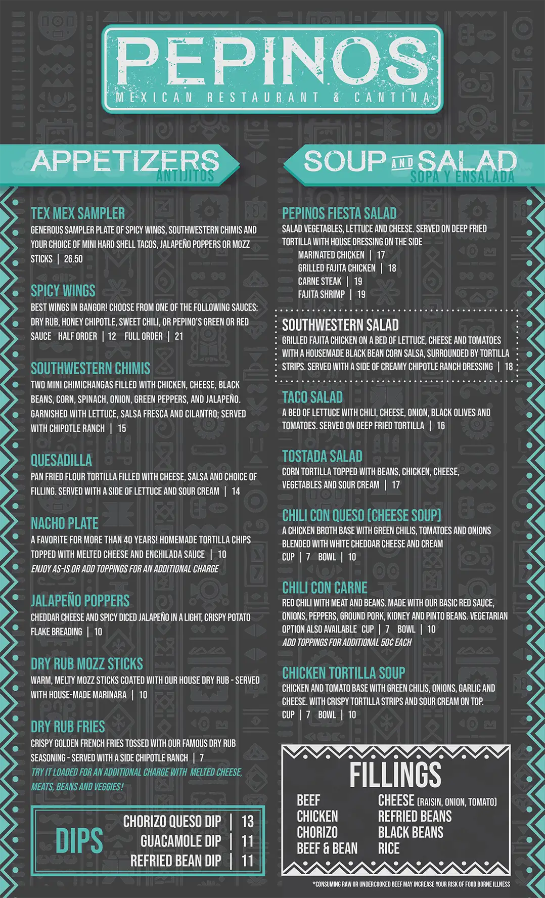 Menu #1