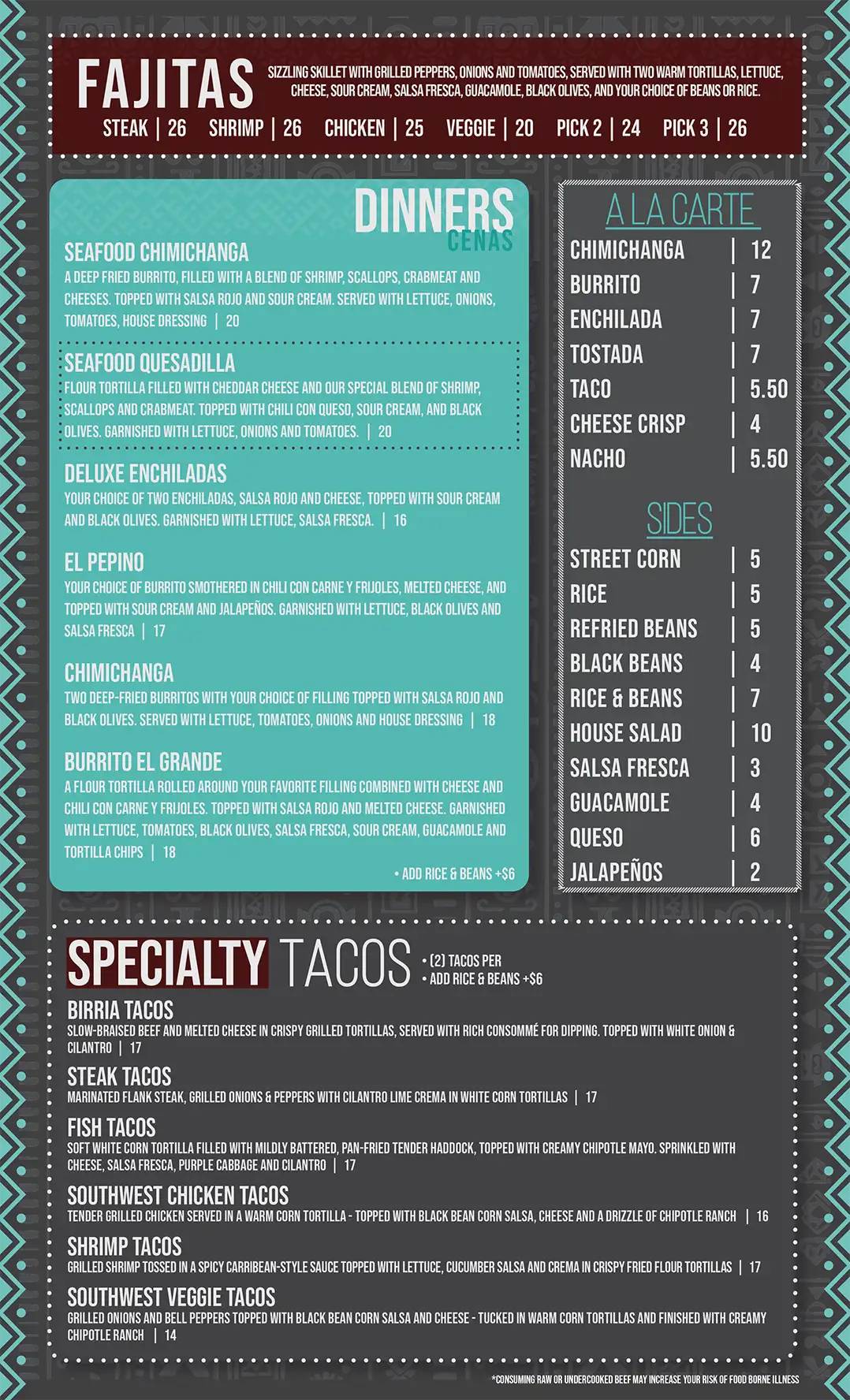 Menu #2